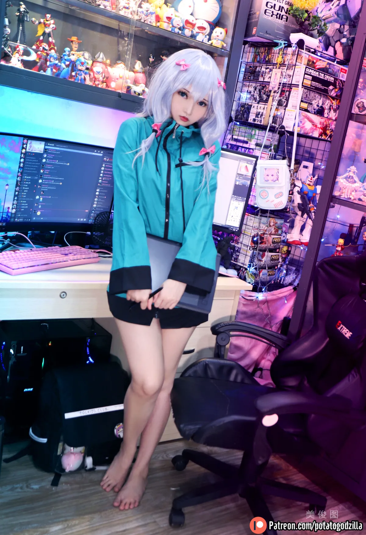 [网红COSER写真] Potato Godzilla - Sagiri 套图33
