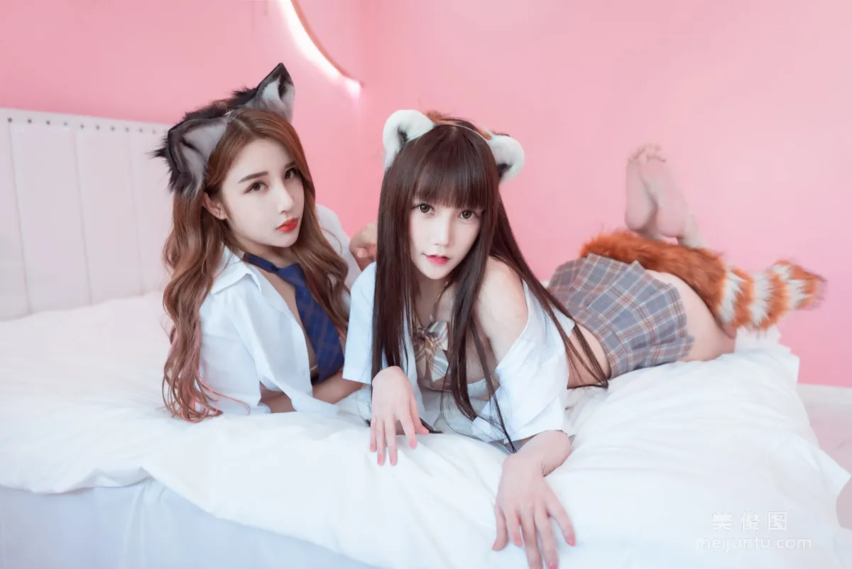 [網紅COSER寫真] COS少女星野咪兔&amp;金蜜兒 - 萌寵養成手冊 28