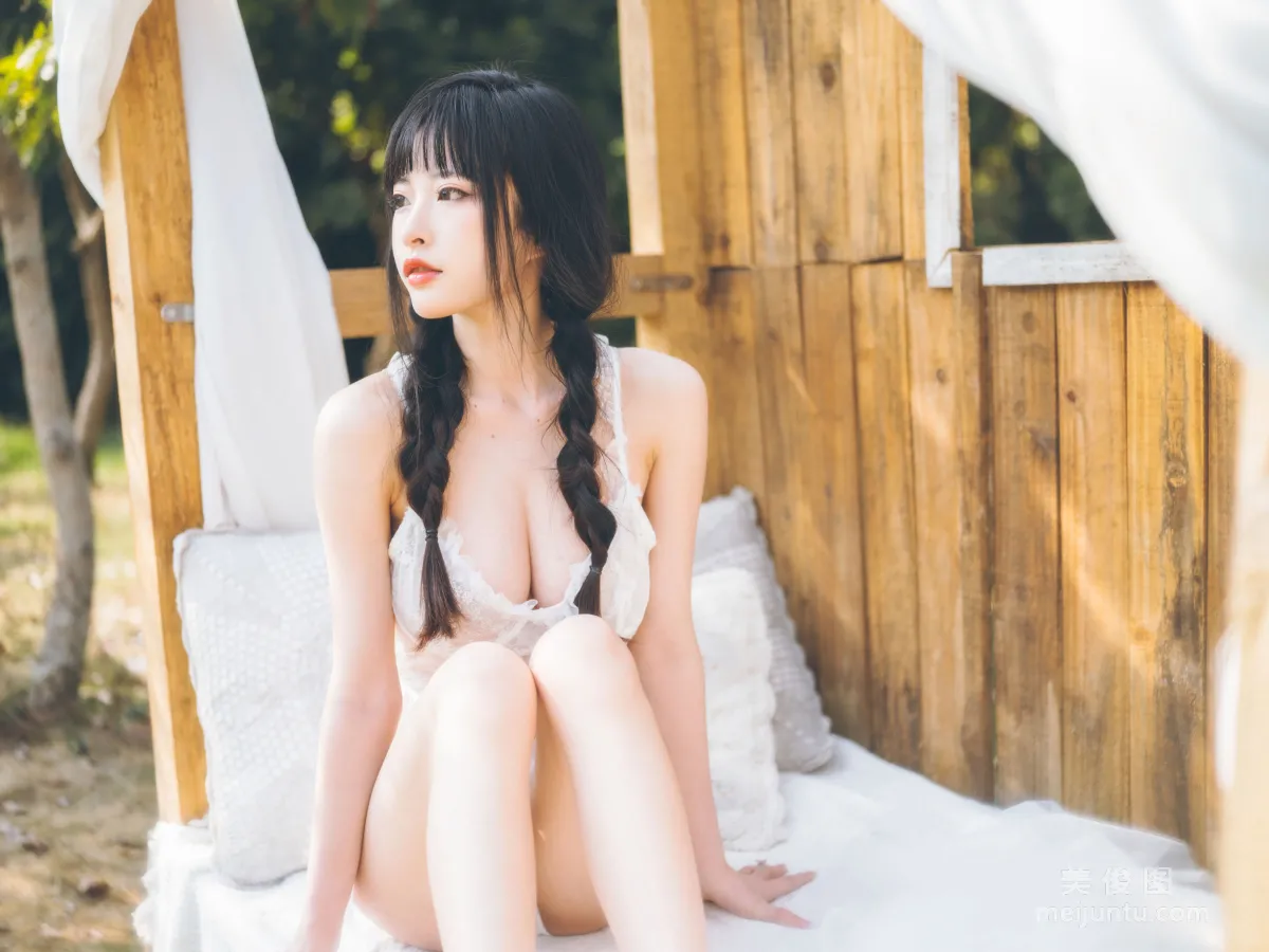 [Web Idols COSER Photos] Beauty Qingshui Younai, Pastoral Fresh 01 Set photo 24