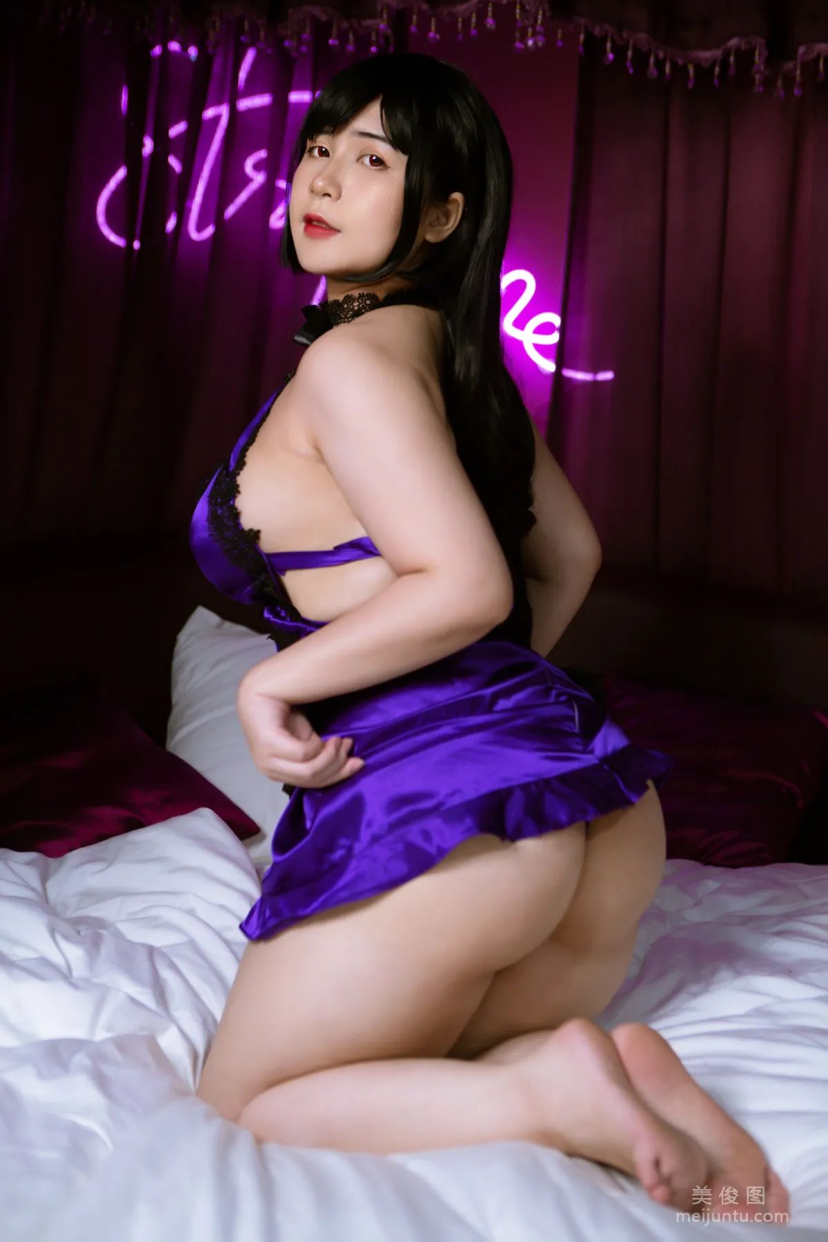 [Web Idols COSER Photos] Uy Uy, Tifa Mature Dress Set photo 13
