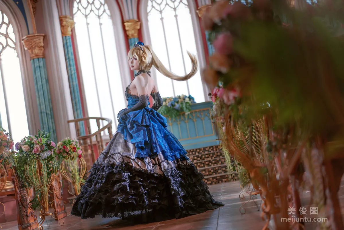 [Internet Celebrity COSER Photos] Abao Yeshi Tuniang - Jeanne Wedding Dress photo 3