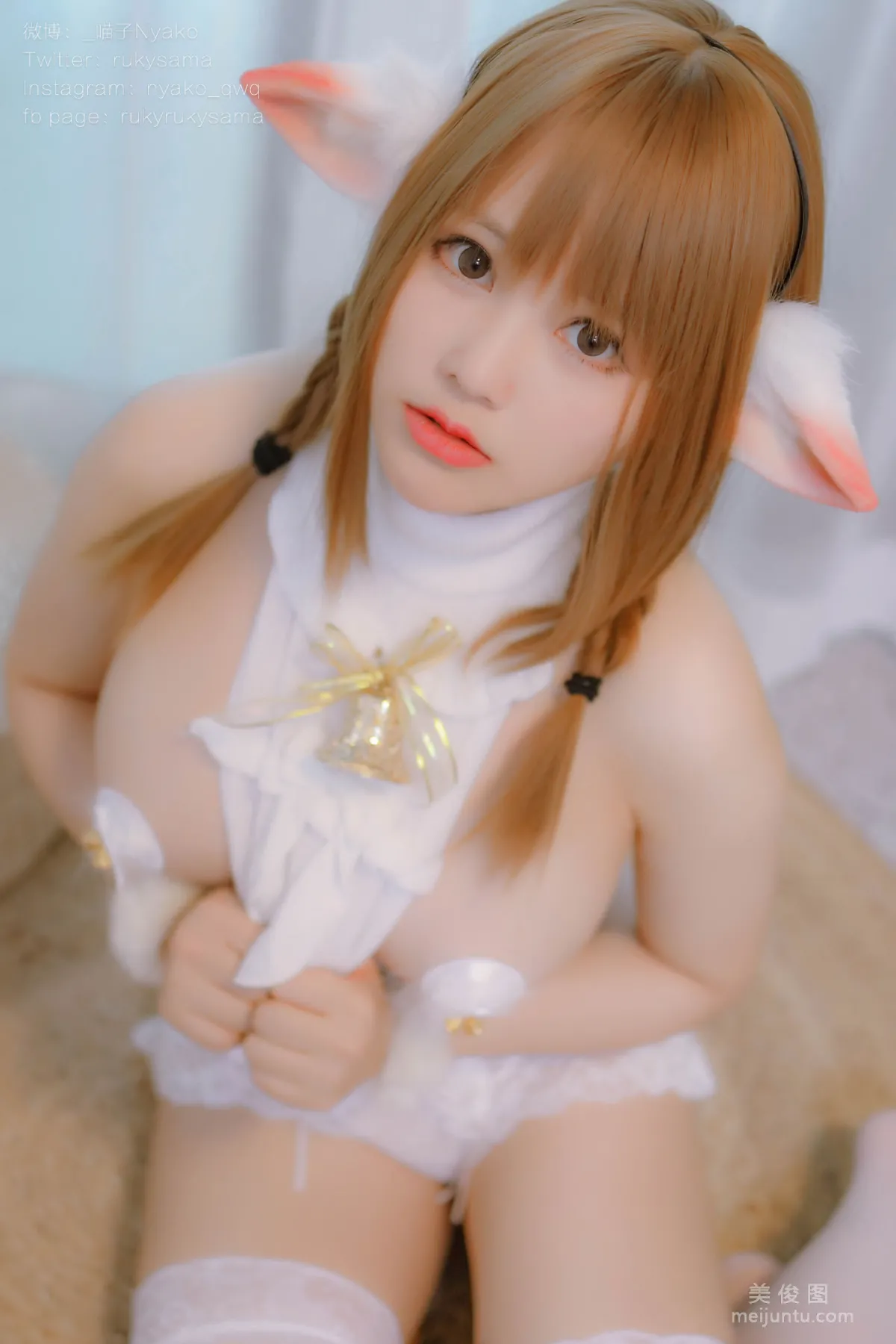 Cute Girl Nyako Miaozi - Beast Ear Girlfriend 2: Little White Sheep Series Photo Set photo 20