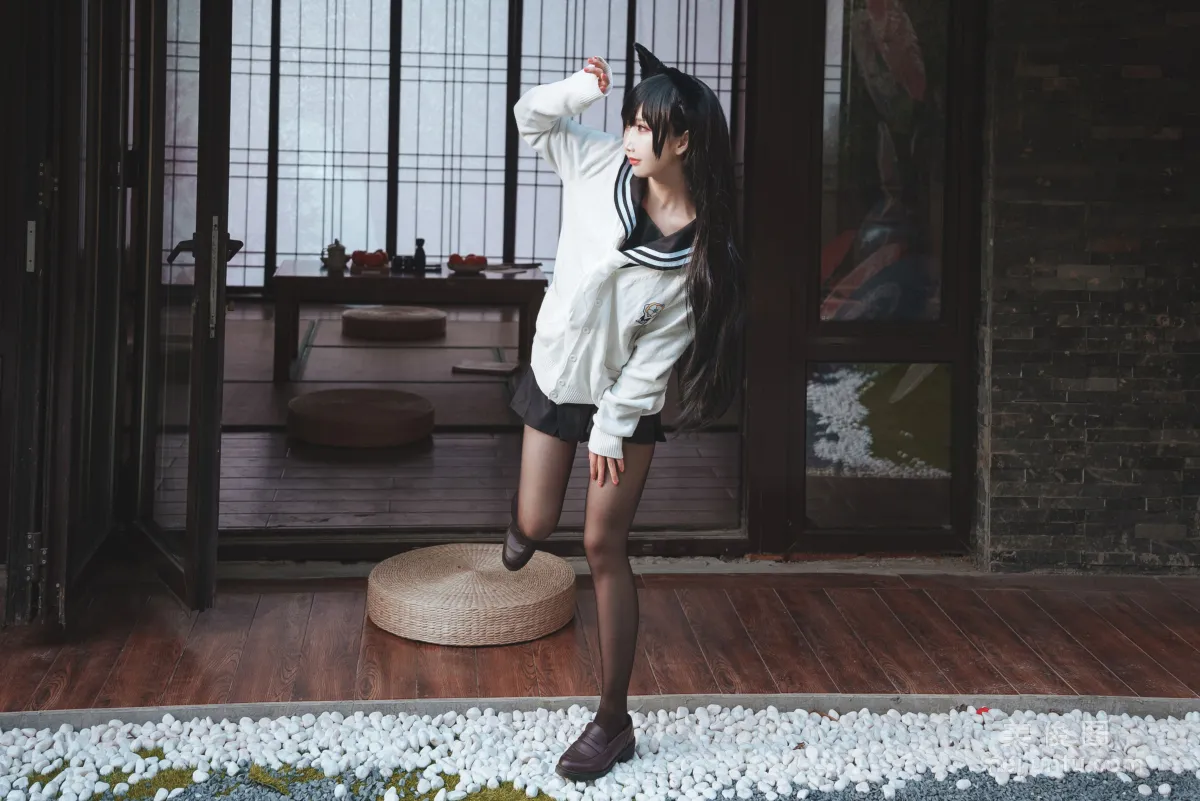 [Web Idols COSER Photo] Cute Popular Coser Mianbing Xianer - Atago JK2 photo 6