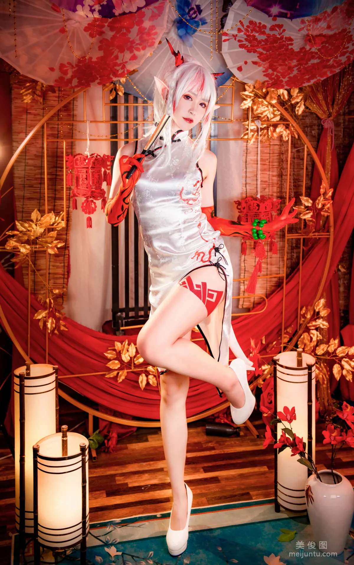 [Web Idols Coser Photos] Anime Blogger Ruanyi Fairy, Arknights Nian Set photo 23