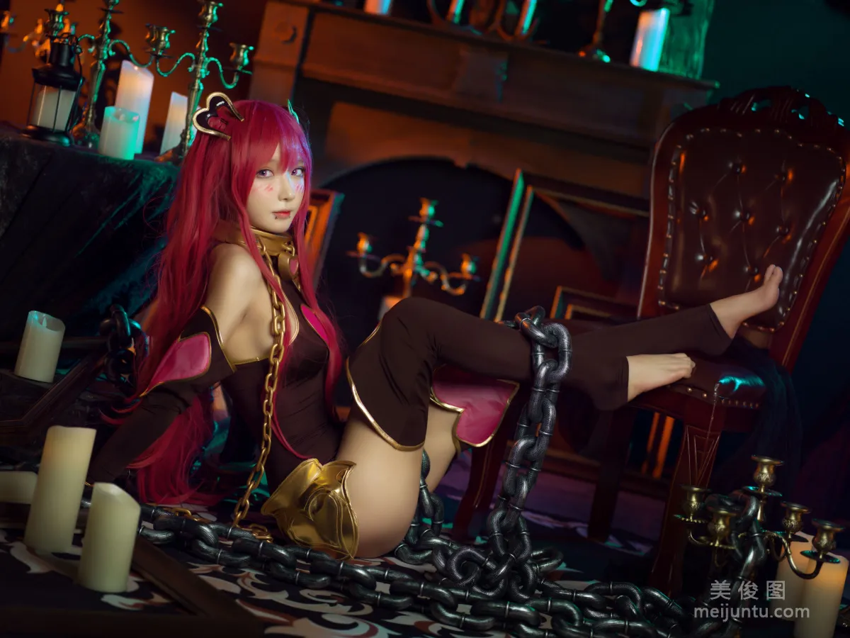 [Web Idol Coser Photos] Anime Blogger Abao Yeshi Tuniang, Sky Flower photo 11