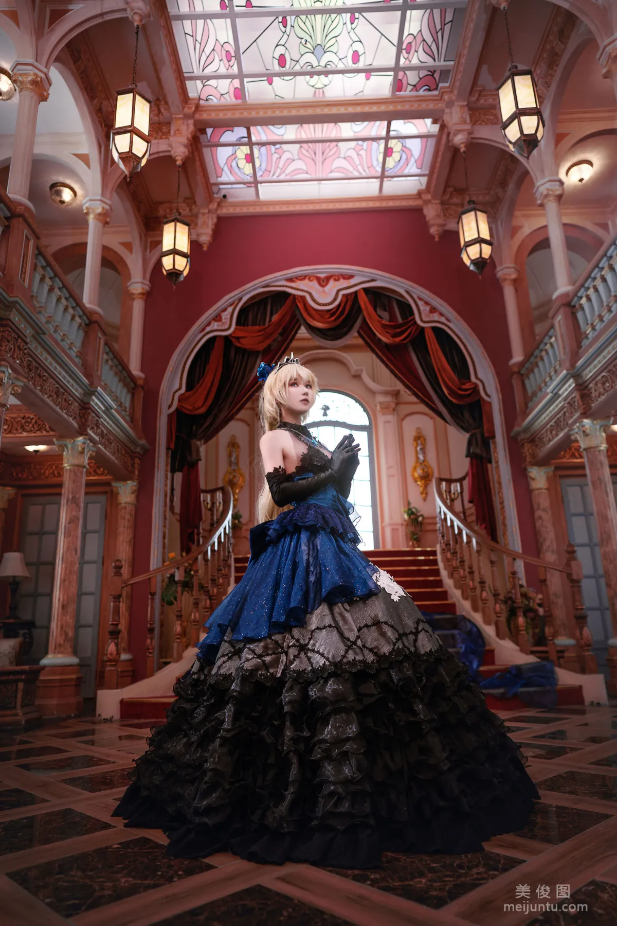 [Internet Celebrity COSER Photos] Abao Yeshi Tuniang - Jeanne Wedding Dress photo 13