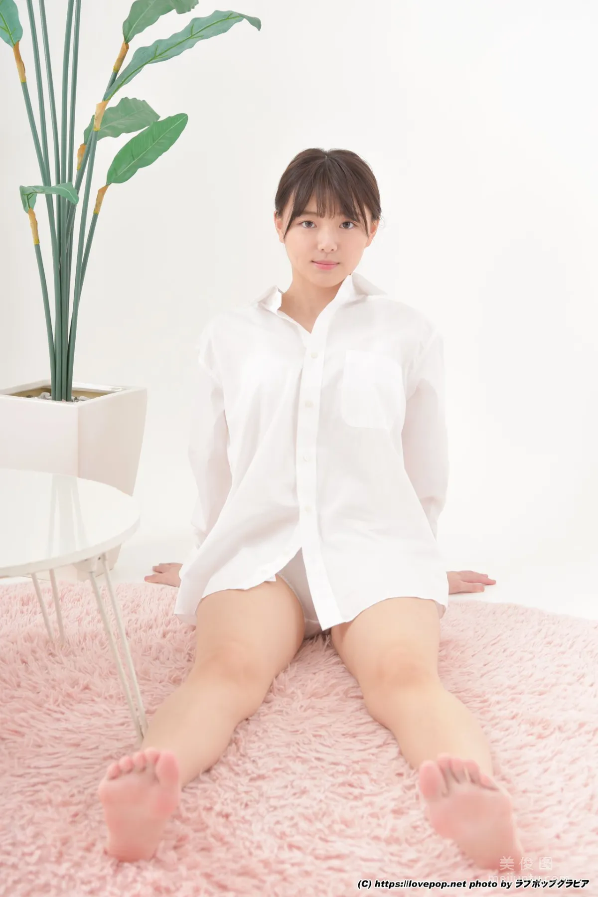 [LOVEPOP] 葉月つばさ - 濡れた髪でワイシャツを羽織り…☆彼シャツ Photo - PPV 21