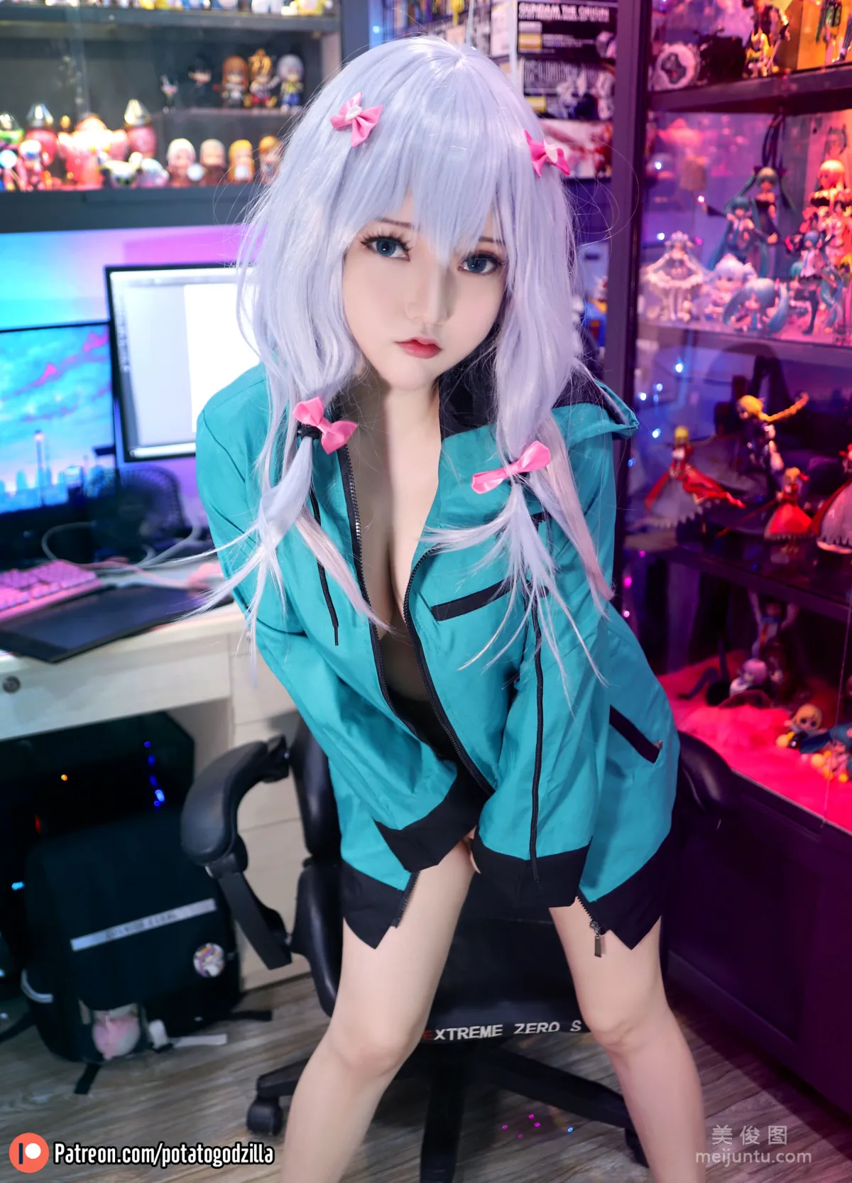[网红COSER写真] Potato Godzilla - Sagiri 套图37