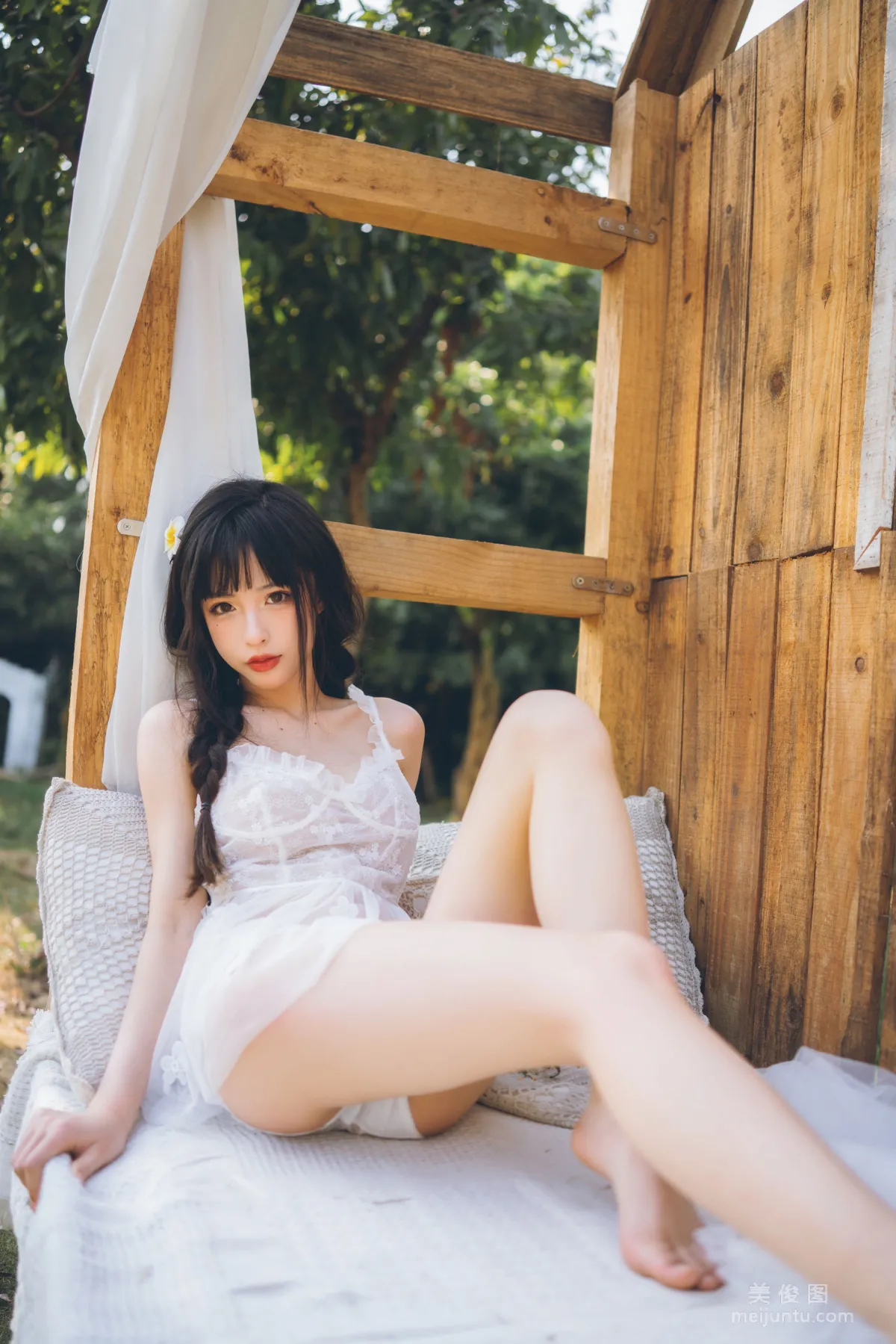 [Web Idols COSER Photos] Beauty Qingshui Younai, Pastoral Fresh 01 Set photo 6