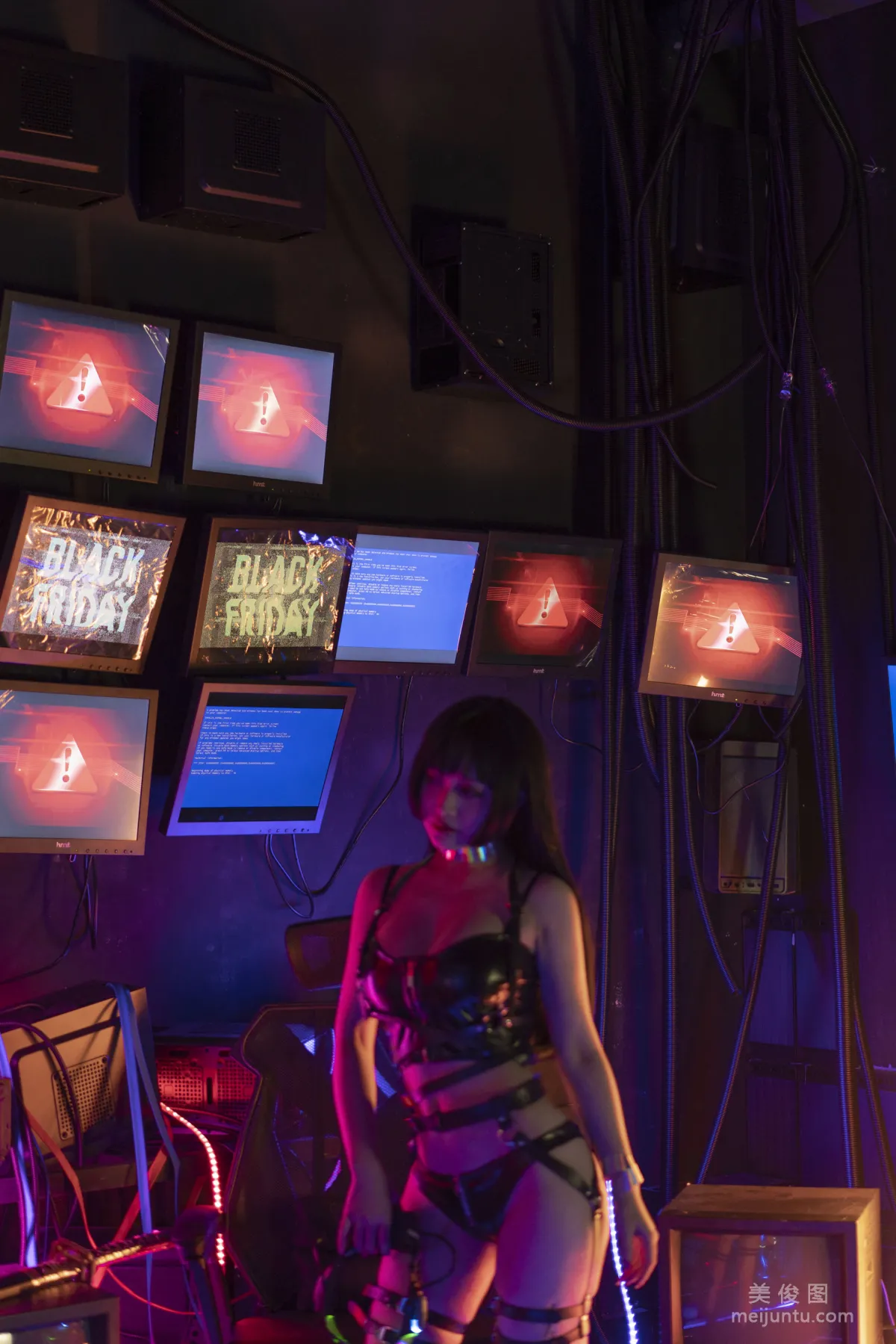 [Web Idols Coser Photos] Anime Blogger Tuoweiba Mizuki - Cyberpunk photo 7