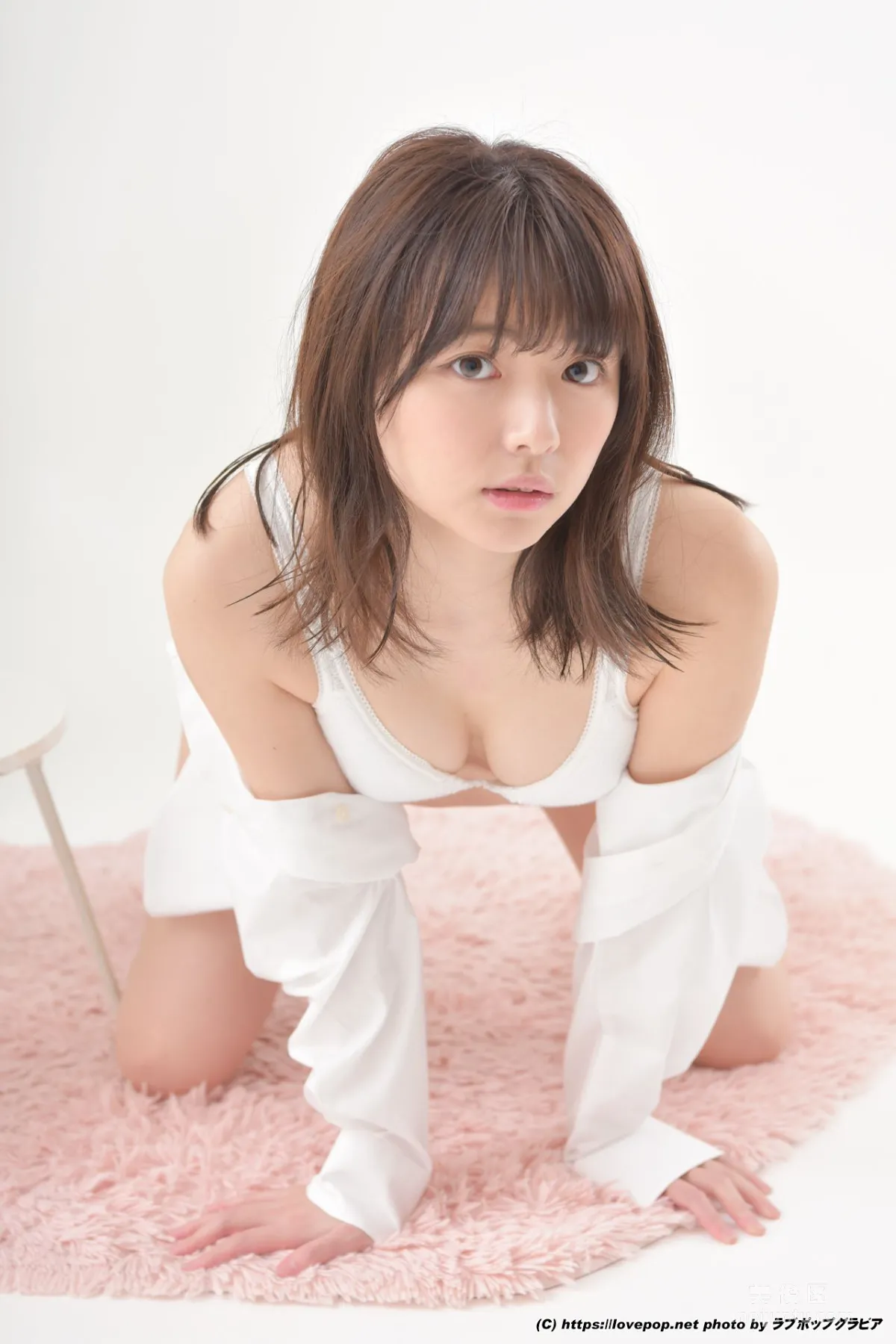 [LOVEPOP] 葉月つばさ - 濡れた髪でワイシャツを羽織り…☆彼シャツ Photo - PPV 69
