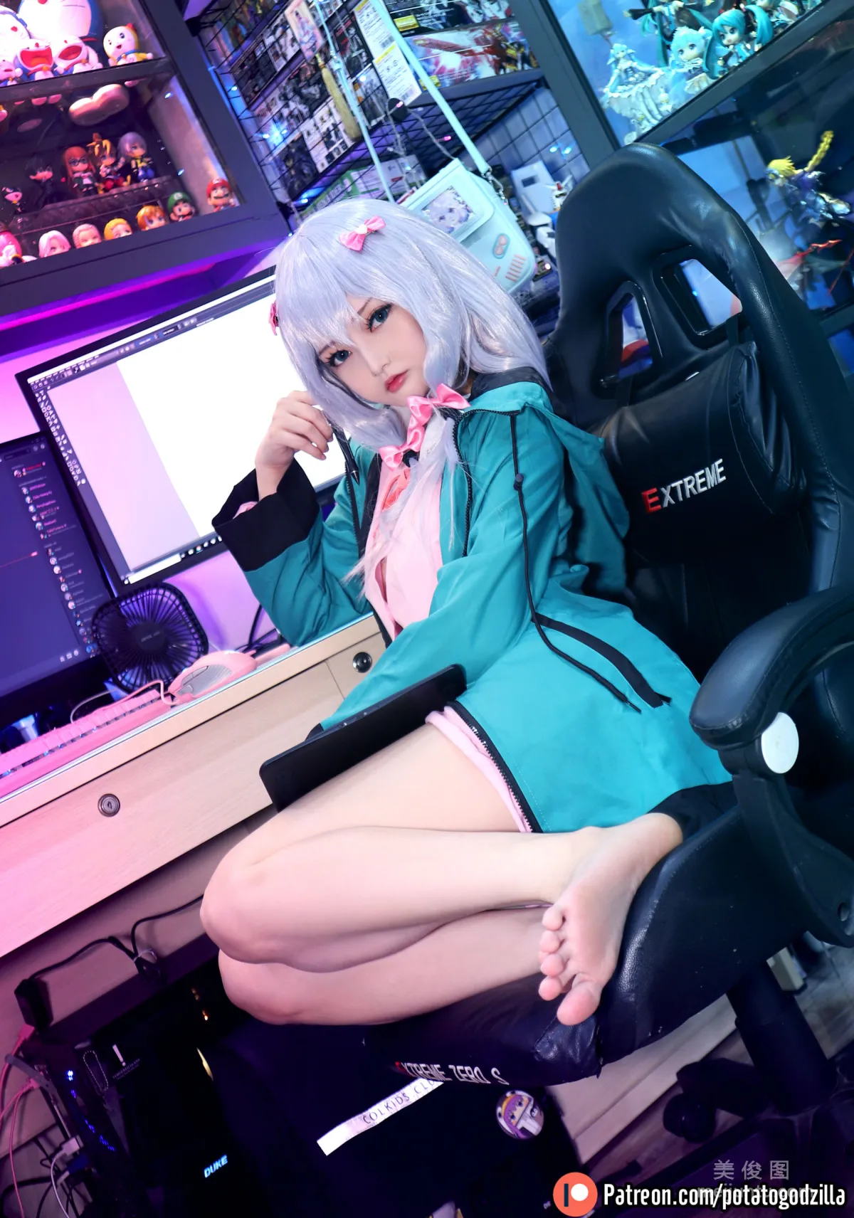 [网红COSER写真] Potato Godzilla - Sagiri 套图10