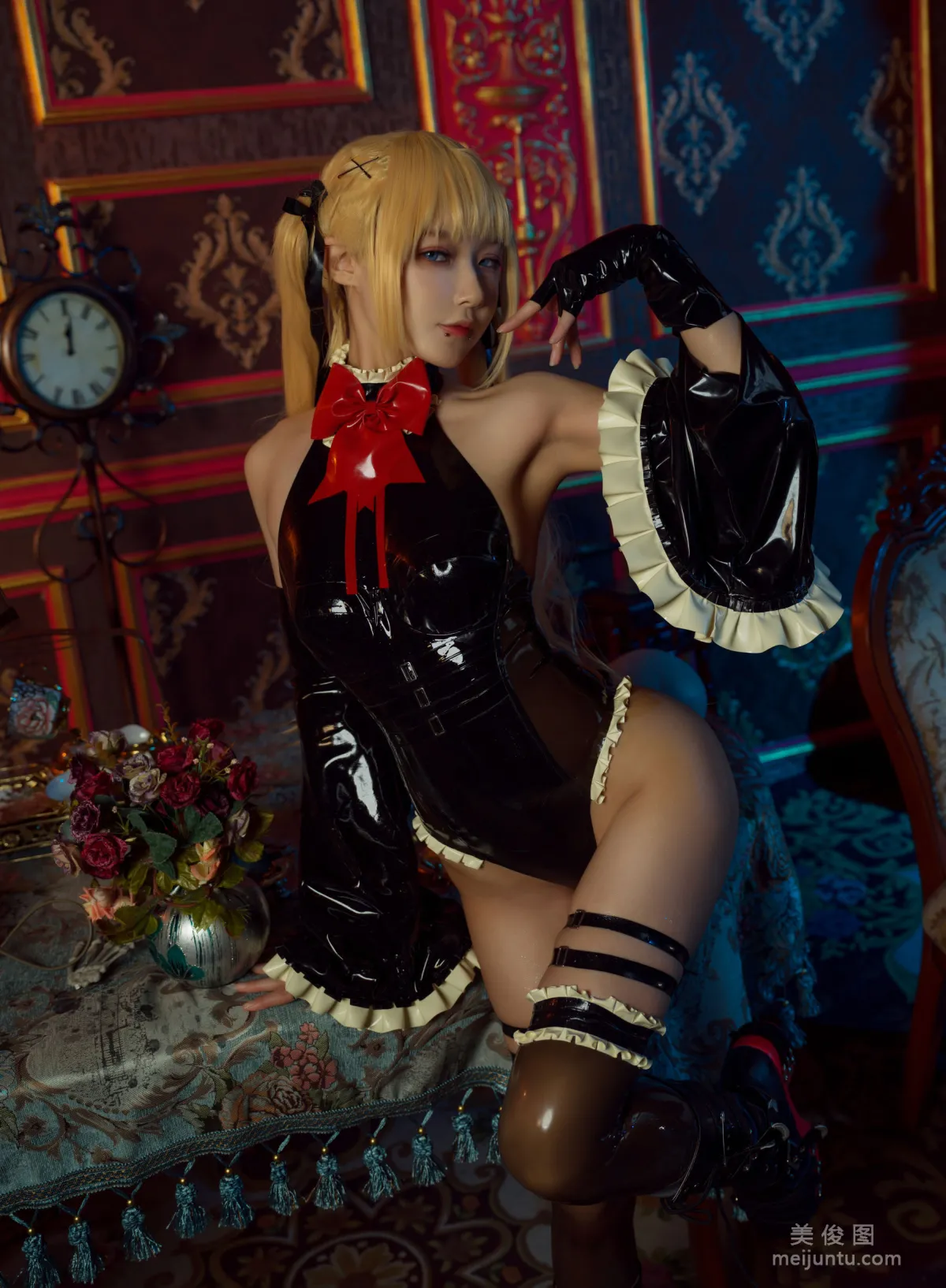 [Web Idol COSER Photos] Abao Yeshi Tuniang - Abao Mary Rose Latex photo 7