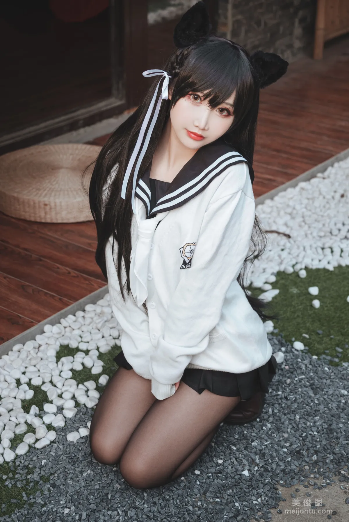 [Web Idols COSER Photo] Cute Popular Coser Mianbing Xianer - Atago JK2 photo 8