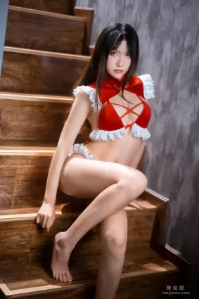 [網紅COSER] 動漫博主阮邑_Fairy - 大象 紅色 套圖