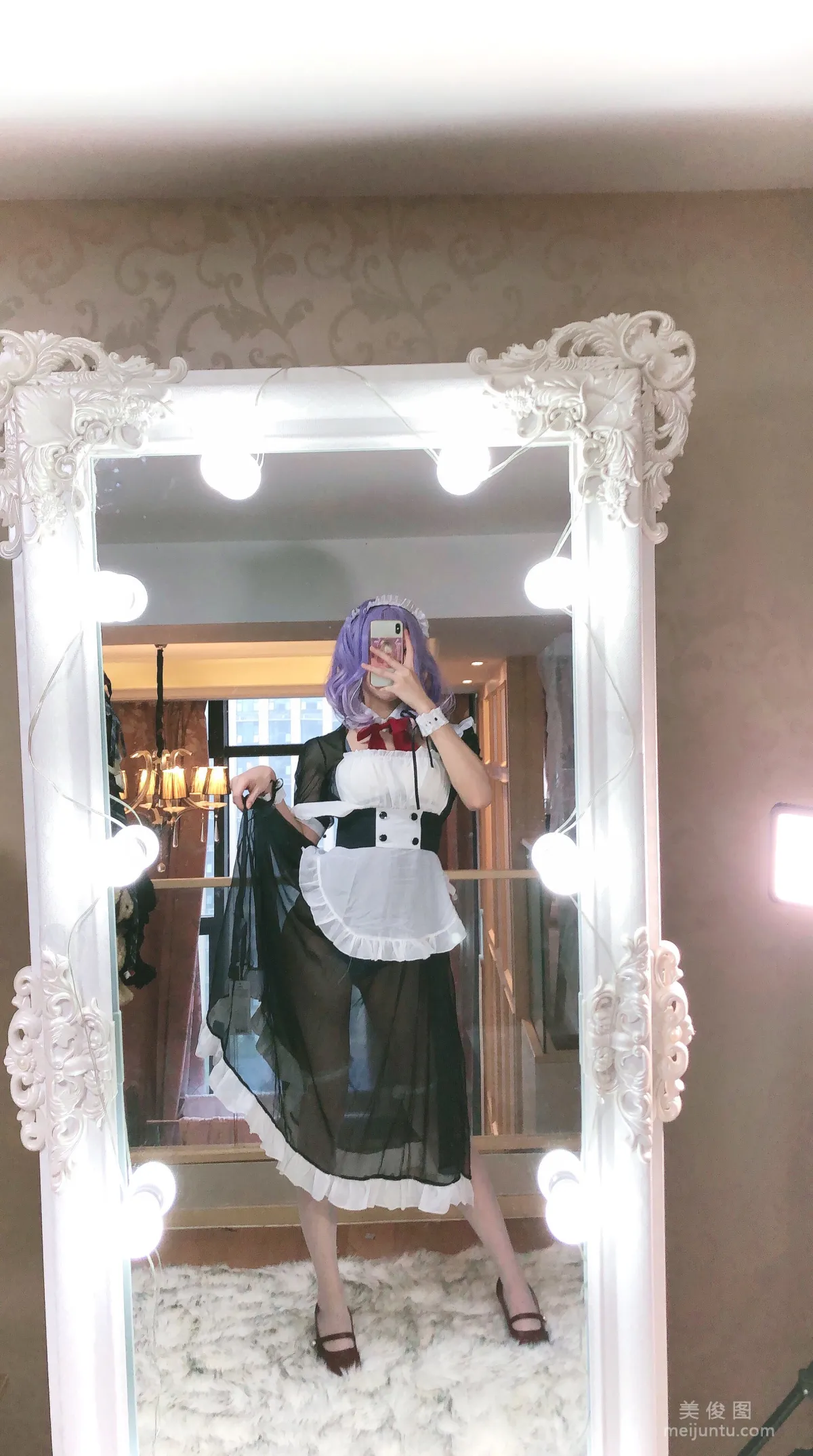 [Web Celebrity COSER Photo] Anime Blogger Abao Yeshi Tuniang - Maid Set photo 5