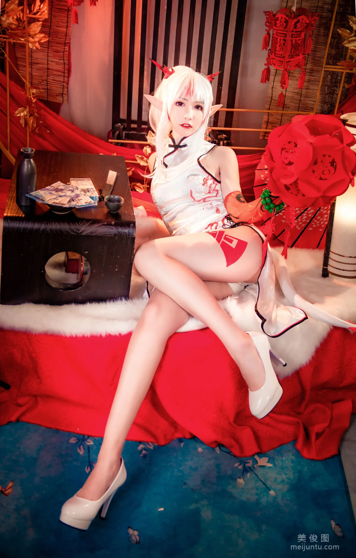 [Web Idols Coser Photos] Anime Blogger Ruanyi Fairy, Arknights Nian Set photo 5