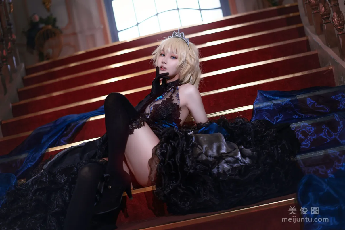 [Internet Celebrity COSER Photos] Abao Yeshi Tuniang - Jeanne Wedding Dress photo 12