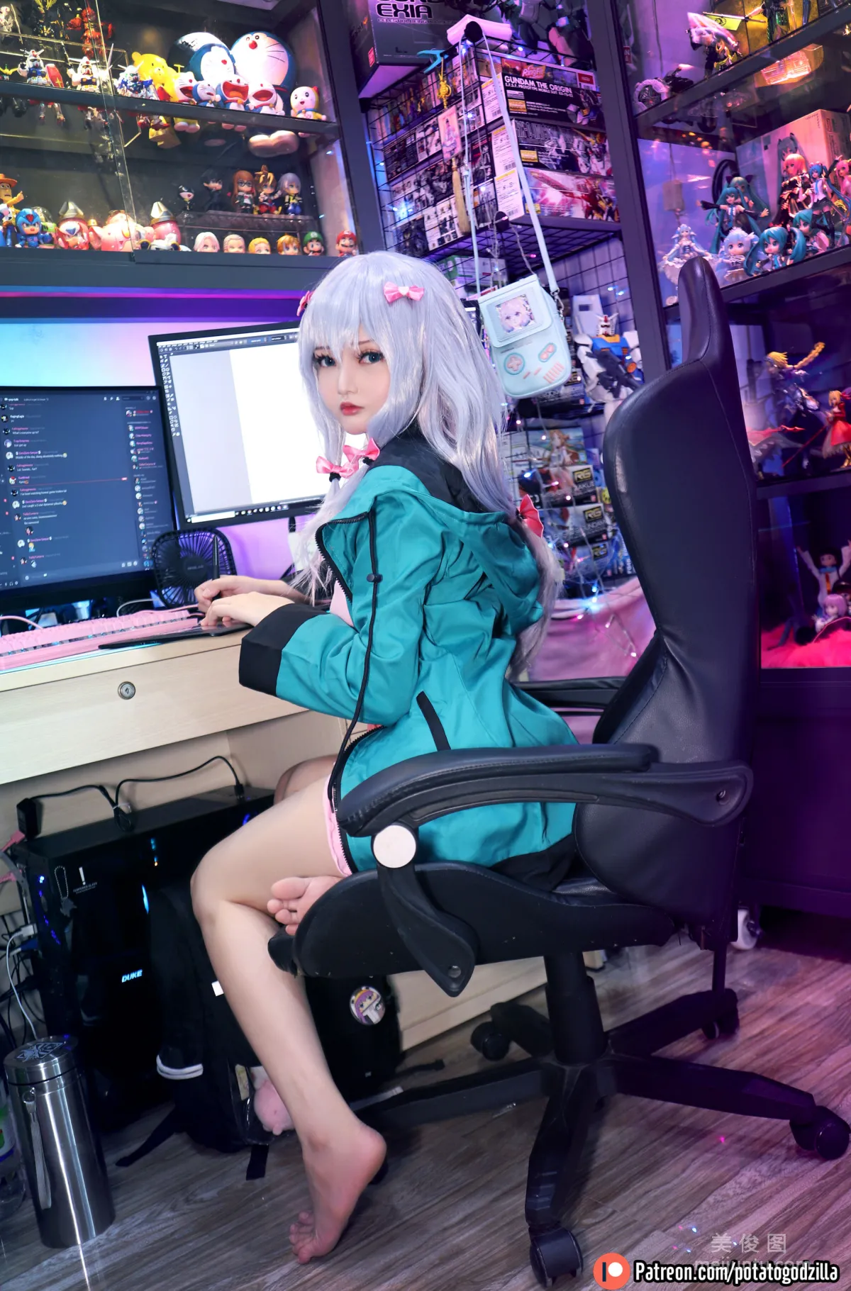 [网红COSER写真] Potato Godzilla - Sagiri 套图11