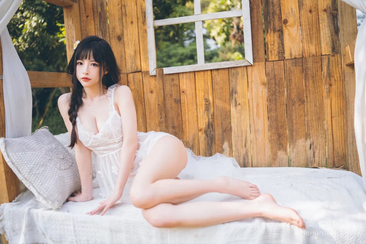 [Web Idols COSER Photos] Beauty Qingshui Younai, Pastoral Fresh 01 Set photo 1