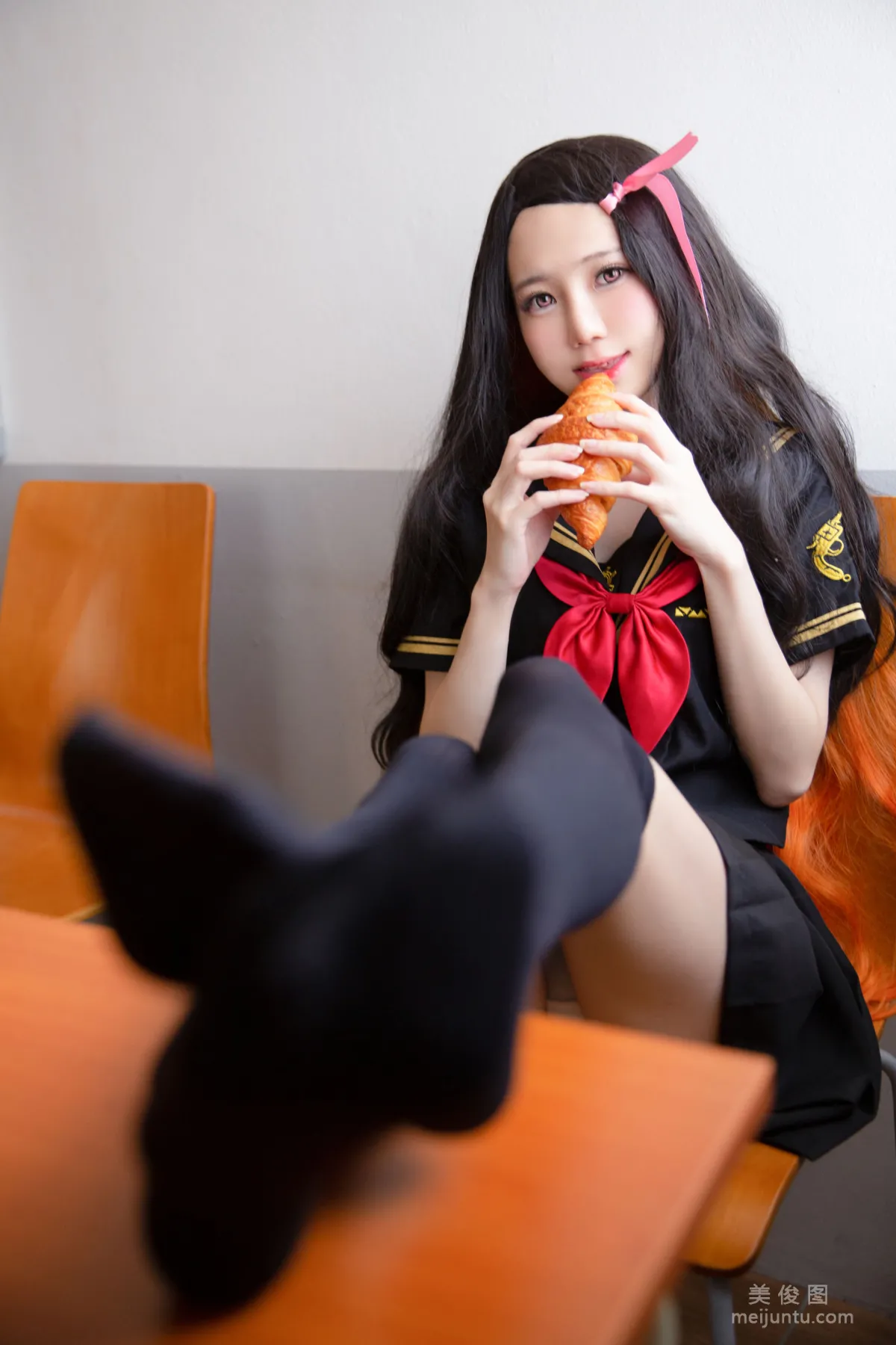 [Web Idols COSER Photos] Sally Dorasnow, Nezuko School photo 9