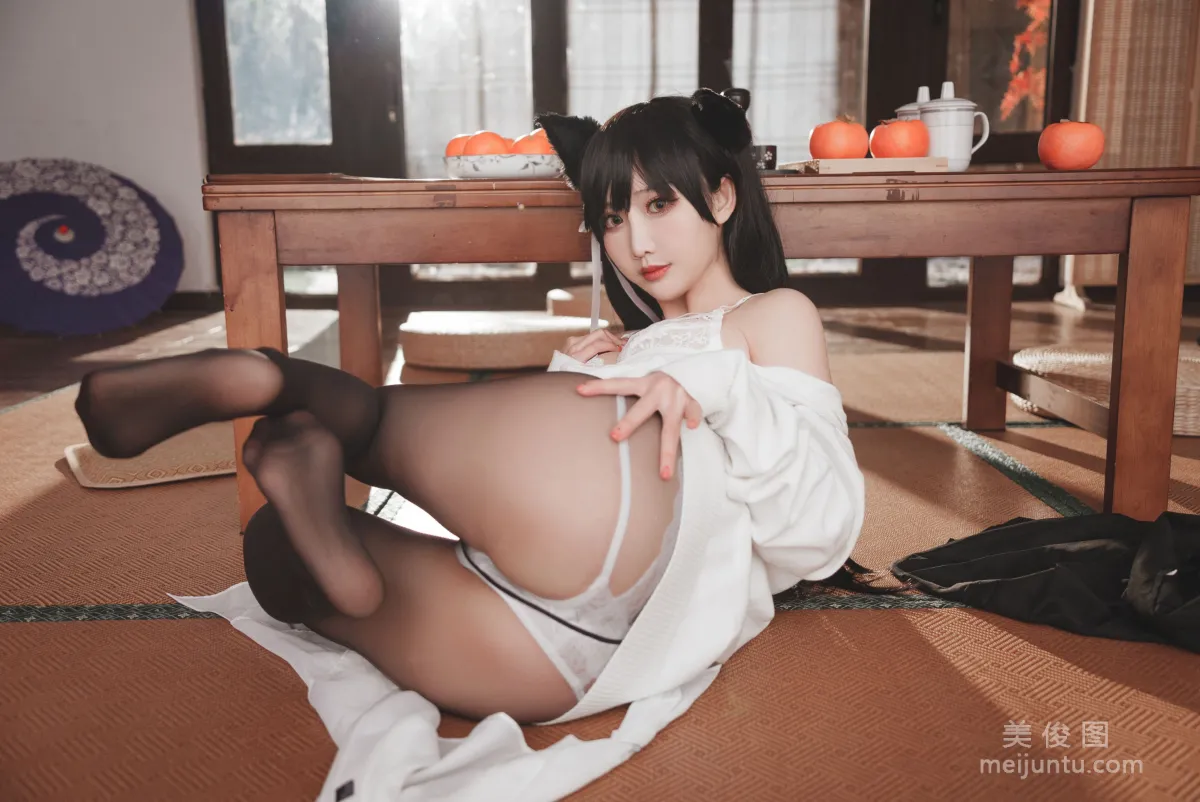 [Web Idols COSER Photo] Cute Popular Coser Mianbing Xianer - Atago JK2 photo 41
