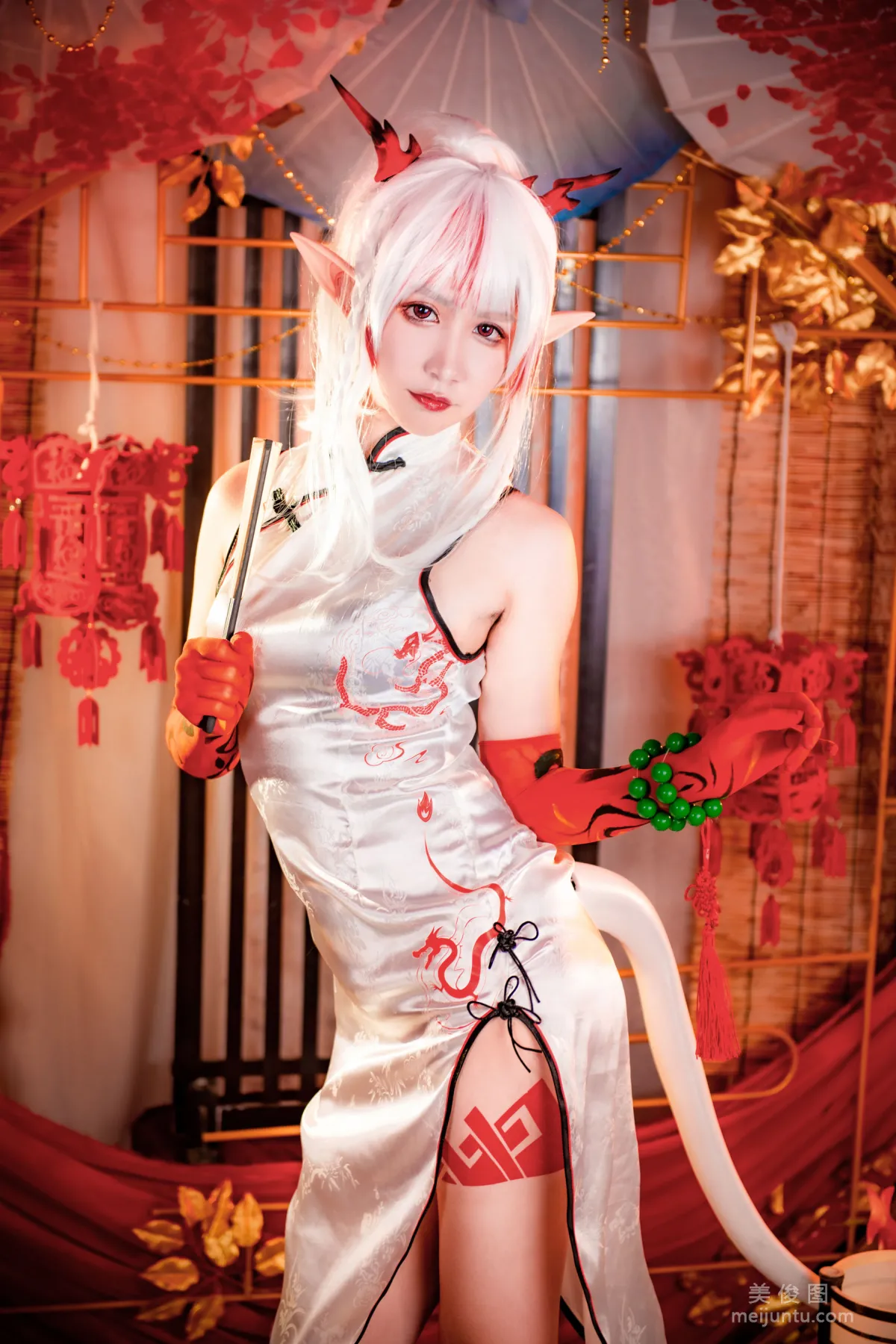 [Web Idols Coser Photos] Anime Blogger Ruanyi Fairy, Arknights Nian Set photo 25