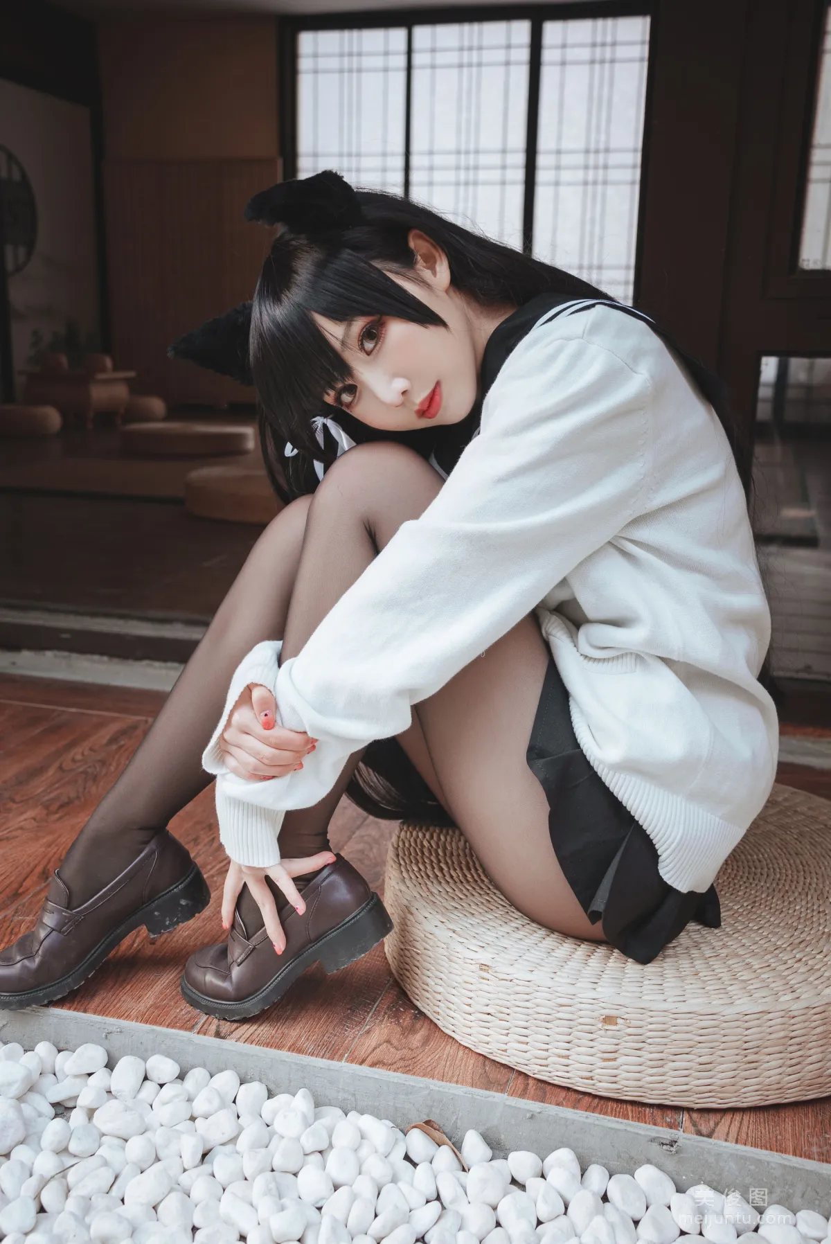 [Web Idols COSER Photo] Cute Popular Coser Mianbing Xianer - Atago JK2 photo 14