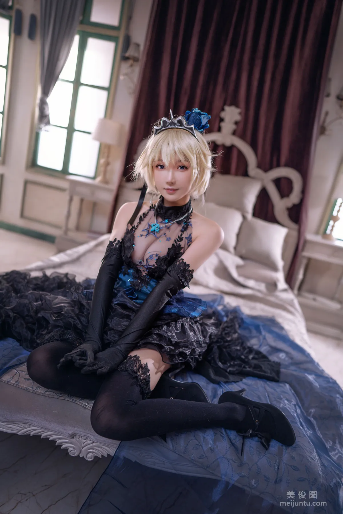 [Internet Celebrity COSER Photos] Abao Yeshi Tuniang - Jeanne Wedding Dress photo 19
