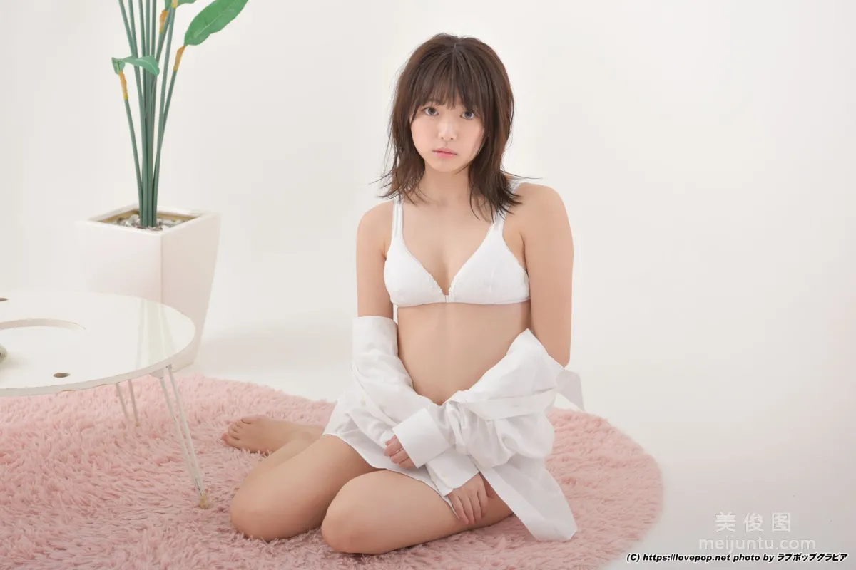[LOVEPOP] 葉月つばさ - 濡れた髪でワイシャツを羽織り…☆彼シャツ Photo - PPV 56