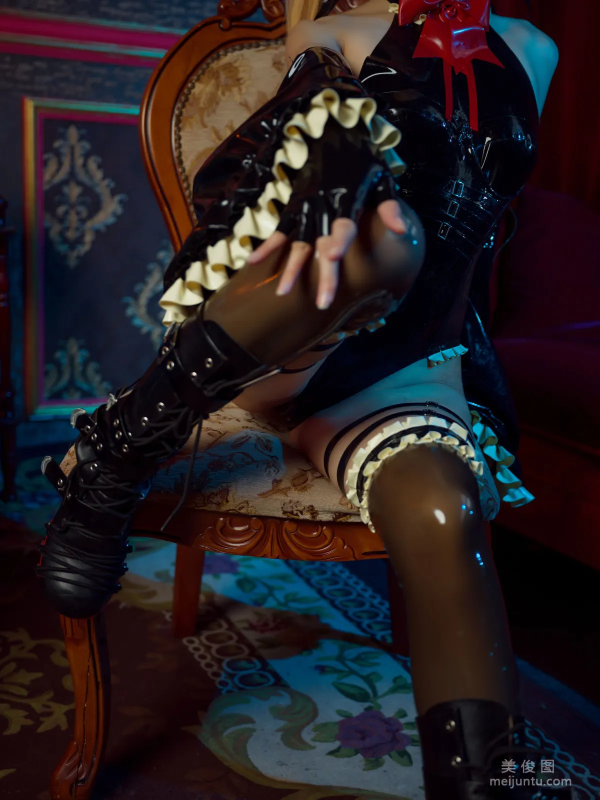 [Web Idol COSER Photos] Abao Yeshi Tuniang - Abao Mary Rose Latex photo 12