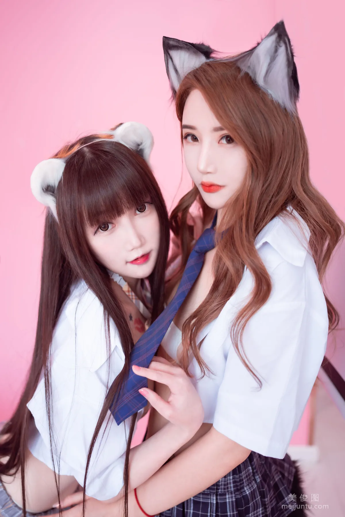 [网红COSER写真] COS少女星野咪兔&金蜜儿 - 萌宠养成手册7