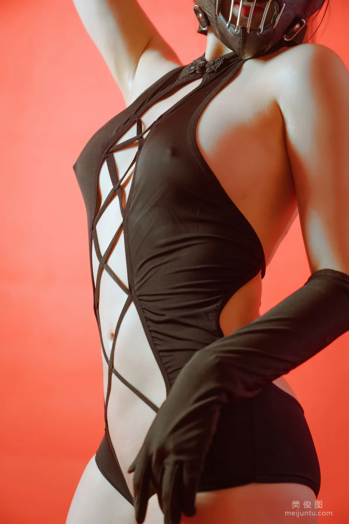 [Web Idol COSER Photos] Qiyue Miaozi - The Bound Ninja Set photo 15