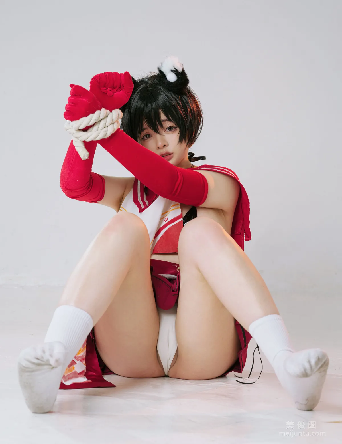 [网红COSER写真] NinJA阿寨寨 - 椿1