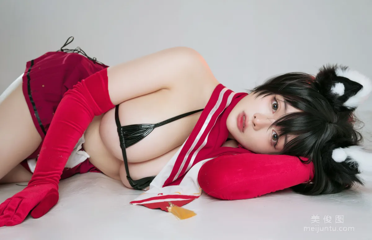 [Web Idol COSER Photos] NinJA Azhaizhai - Tsubaki photo 12