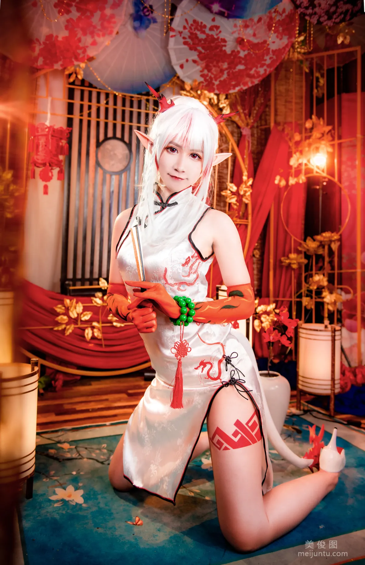 [Web Idols Coser Photos] Anime Blogger Ruanyi Fairy, Arknights Nian Set photo 29