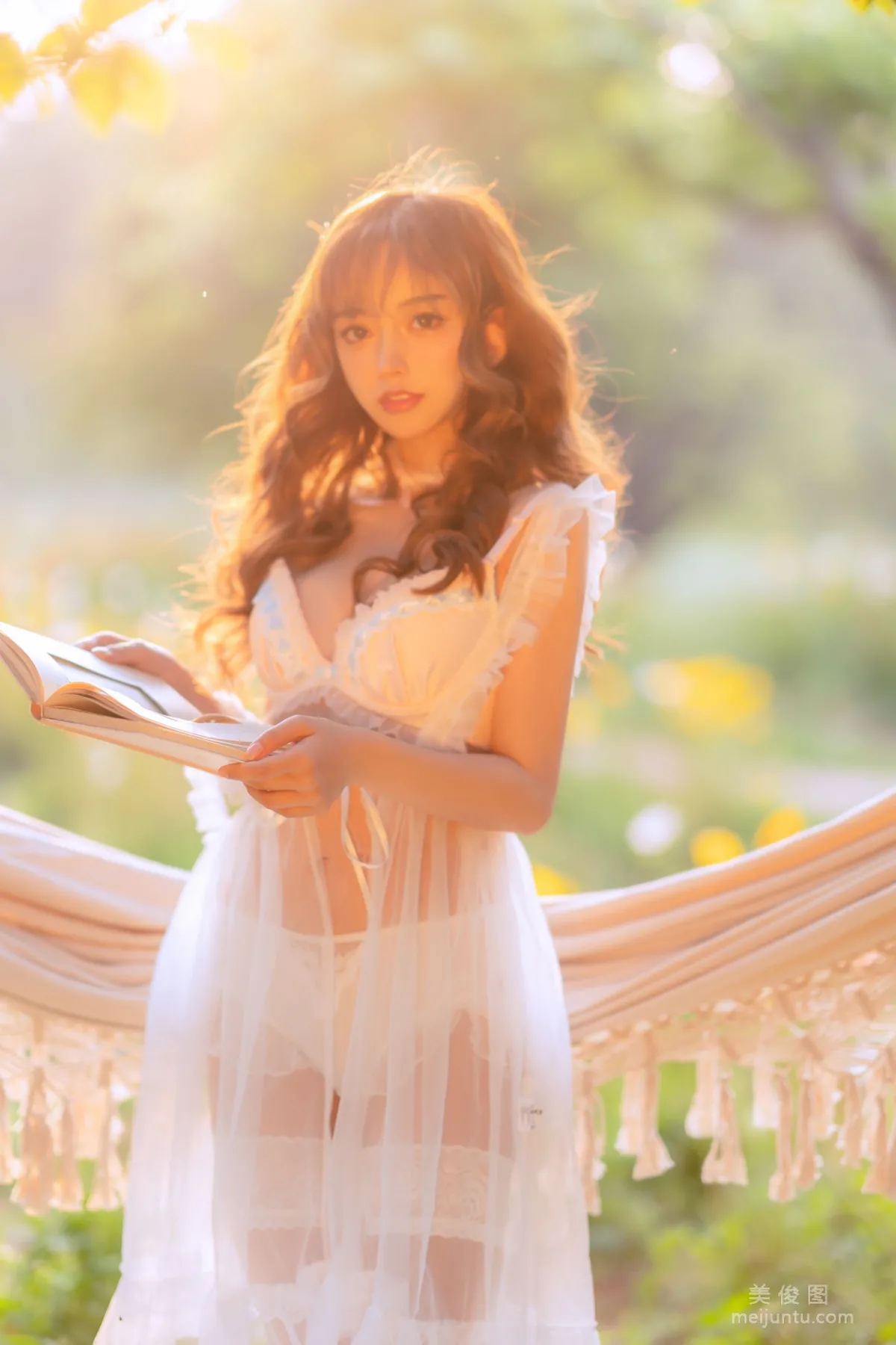[Web Idol COSER Photos] Mixianxian sama - Summer Limited Hammock Set photo 20