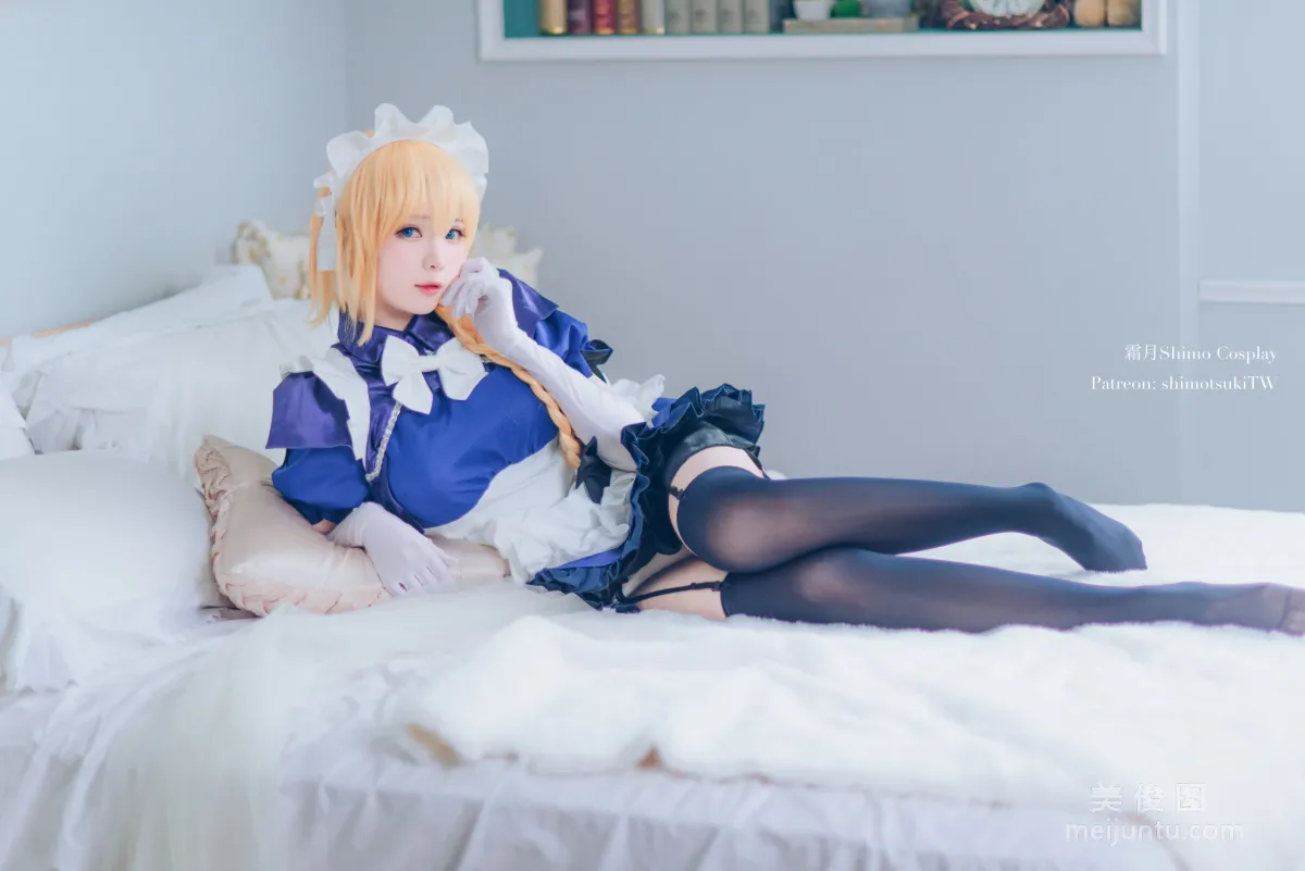 [Internet Celebrity COSER Photos] Weibo Girl Shuangyue shimo - Jeanne d'Arc Set photo 5