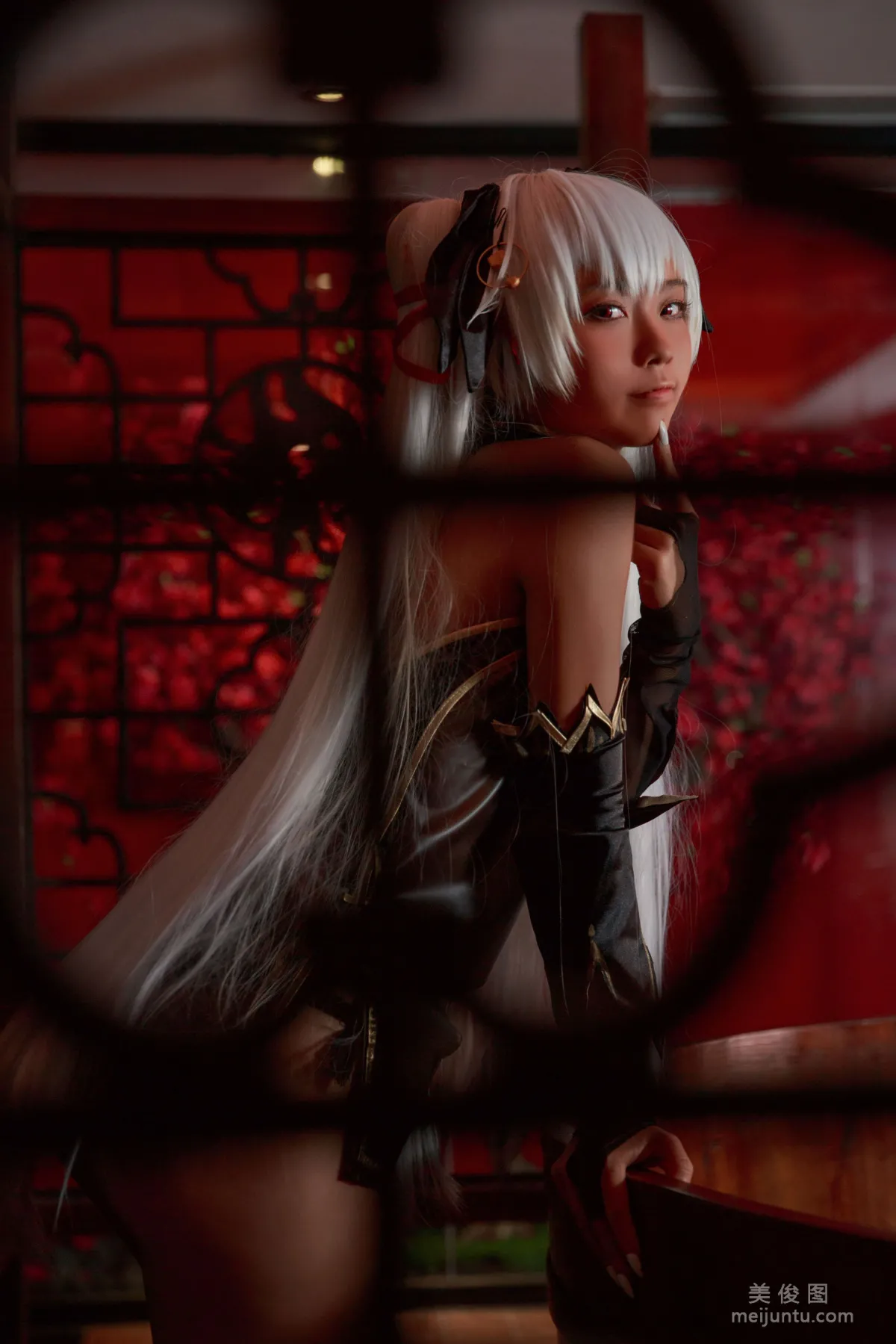 [Web Idols COSER Photo] Anime Blogger G44 Buhui Shoushang, Brown Qipao Girl Set photo 16