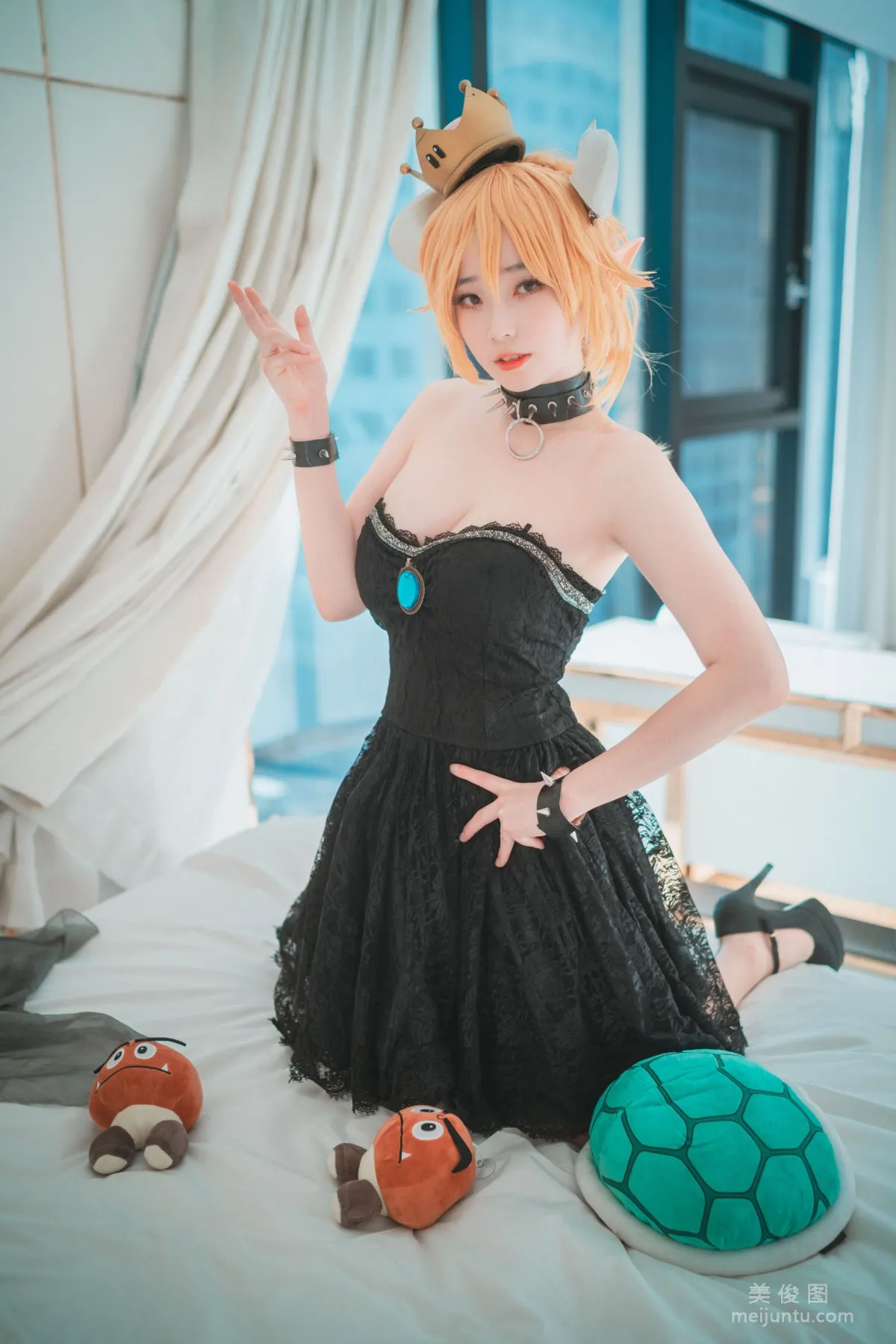 [DJAWA] BamBi - Halloween with Bowsette Photo Set photo 5