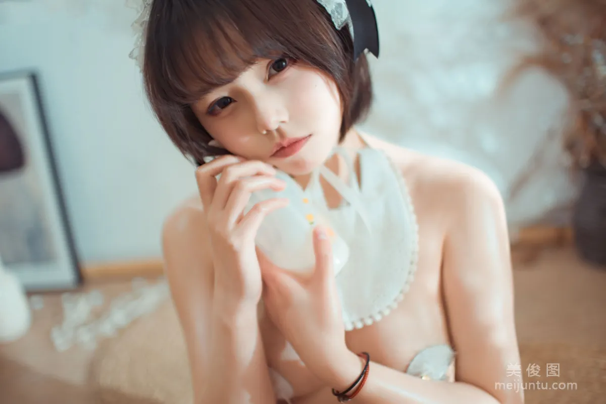 [Web Idol COSER Photos] Qiyue Miaozi - Giant Baby Set photo 4