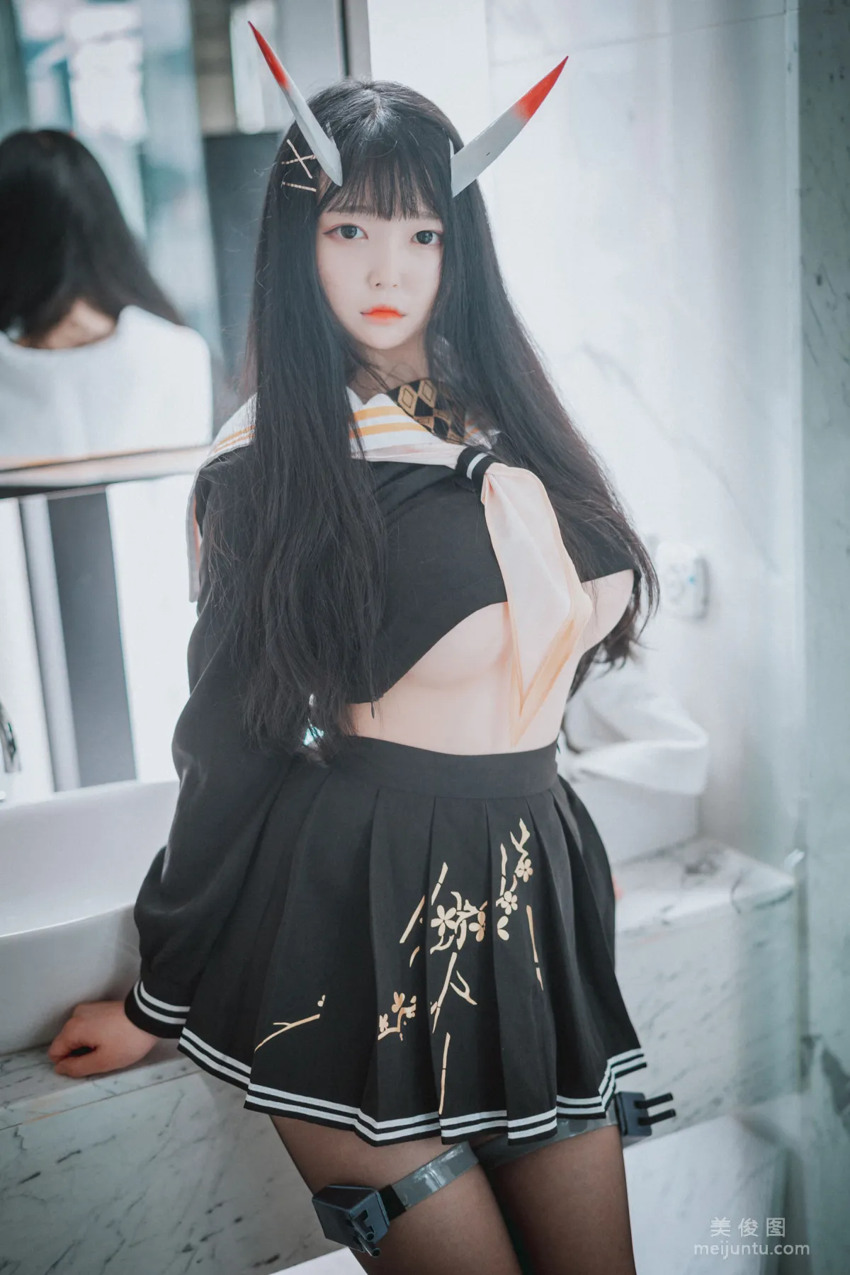 [DJAWA] Aram - Azur Lane IJN Noshiro 寫真套圖 27