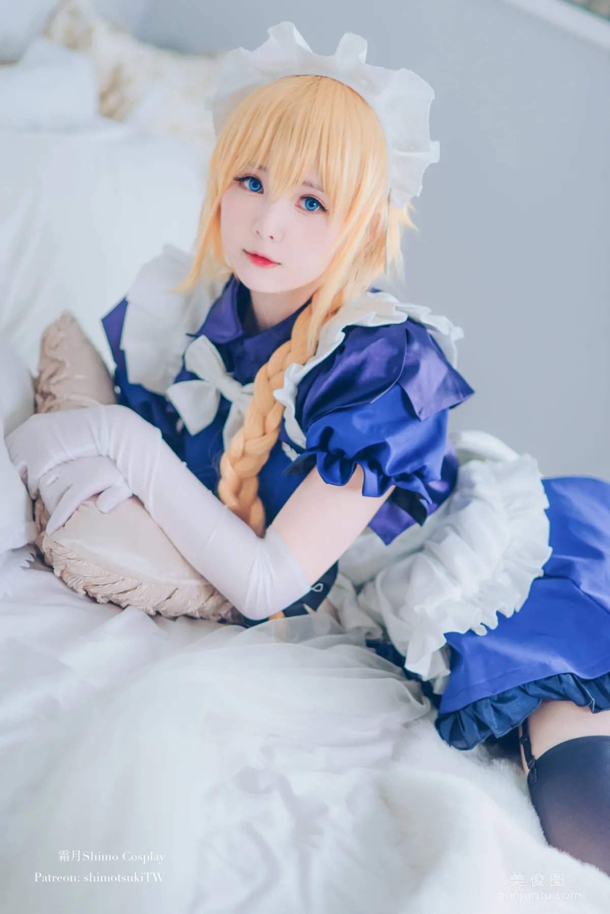 [Internet Celebrity COSER Photos] Weibo Girl Shuangyue shimo - Jeanne d'Arc Set photo 6