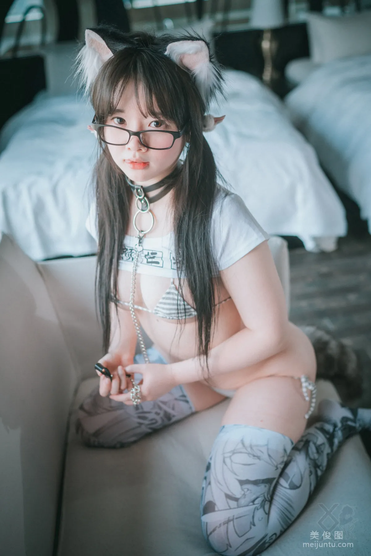 [DJAWA] Aya - Tamed Wolfgirl Photo Set photo 21