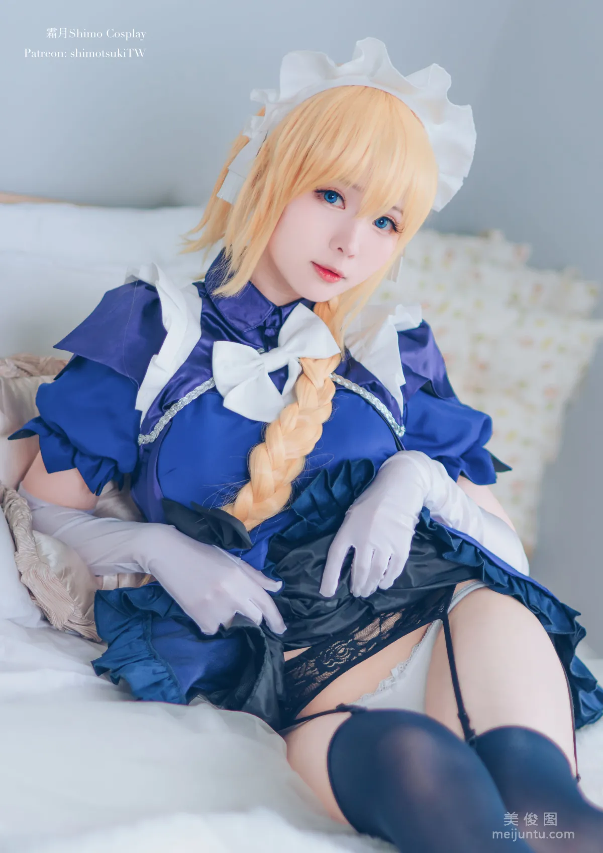 [Internet Celebrity COSER Photos] Weibo Girl Shuangyue shimo - Jeanne d'Arc Set photo 7