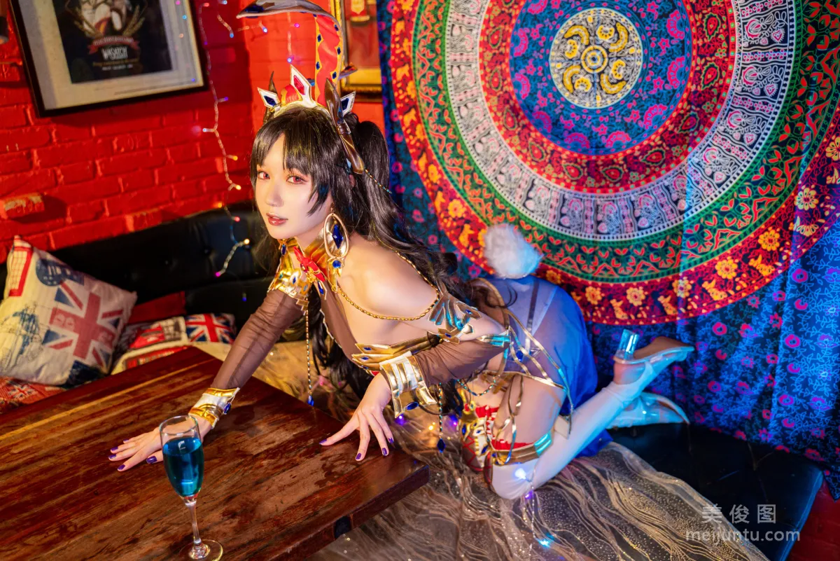 Anime Blogger Abao Yeshi Tuniang - Archer Rin Bunny Girl, Set photo 8