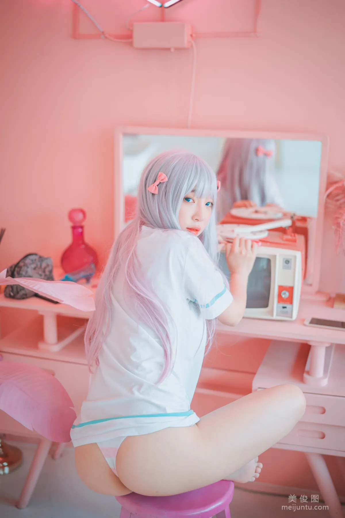 [網紅COSER寫真] 巨乳少女姜仁卿 - Eromanga Sensei 套圖 18
