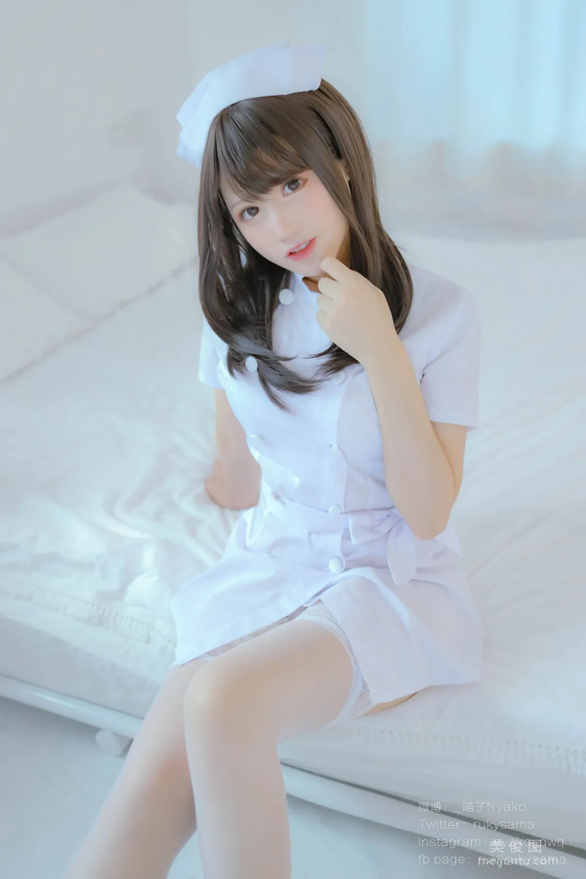 [Web Idols COSER Photo] Cute Girl Nyako Miaozi, Secret Ward Set photo 79