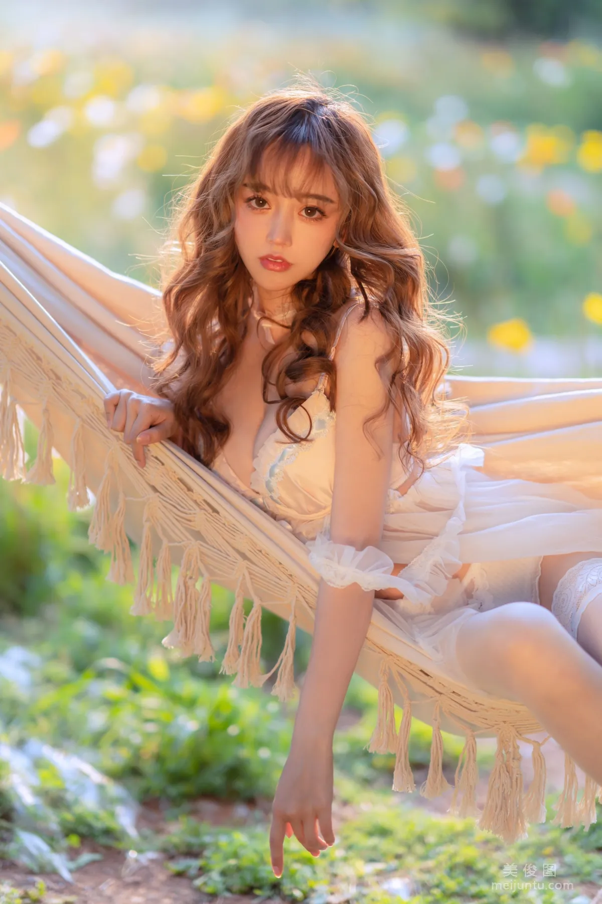 [Web Idol COSER Photos] Mixianxian sama - Summer Limited Hammock Set photo 17