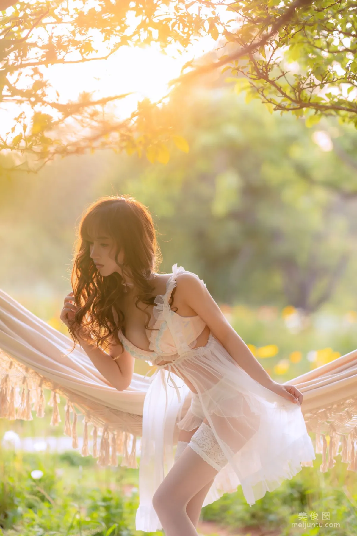 [Web Idol COSER Photos] Mixianxian sama - Summer Limited Hammock Set photo 34
